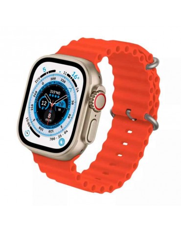 RELOGIO BLULORY SMART WATCH GLIFO ULTRA PRO ORANGE