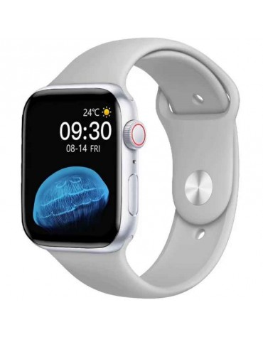 RELOGIO BLULORY SAMRTWATCH GLIFO 8 SILVER
