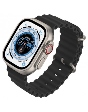 RELOGIO BLULORY SMARTWATCH GLIFO 8 ULTRA MAX PRETO