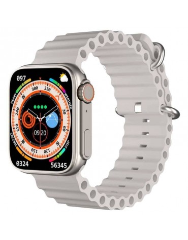 RELOGIO BLULORY SMARTWATCH GLIFO 8 ULTRA MAX GRIS