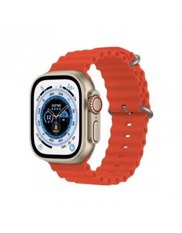RELOGIO BLULORY SMARTWATCH GLIFO 8 ULTRA MAX ORANGE