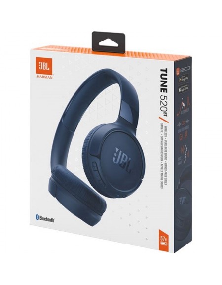 AURICULAR JBL BT TUNE 520BT AZUL