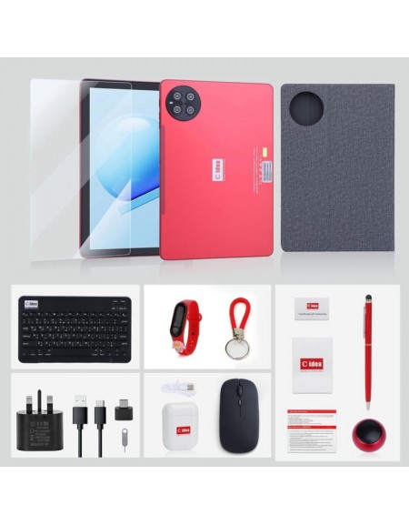 TABLET CIDEA 8/1TB 5G CM8800+ 10.1 C/CHIP VERMELHO