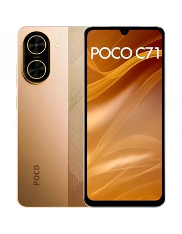 CEL XIAOMI POCO C71 4/128 DOURADO