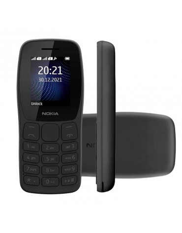 CEL NOKIA 105 4G AE TA-1410 DS PRETO