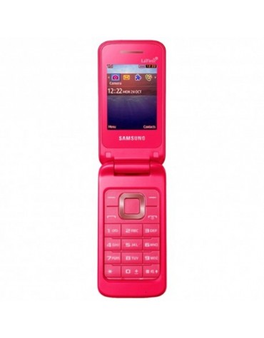 SAMSUNG GT-C3520 FLIP/ 2.6 DS/ GSM BT/ VERMELHO