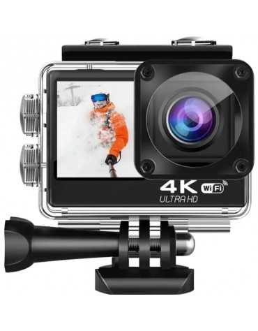 CAMERA ACTION ABC A3070 64GB V8/ 4K WIFI PRETO