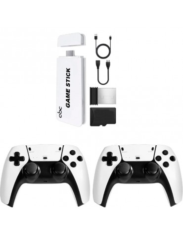 GAME STICK ABC A3086-M15 PLUS 4K 128GB 2 CTR BRANCO