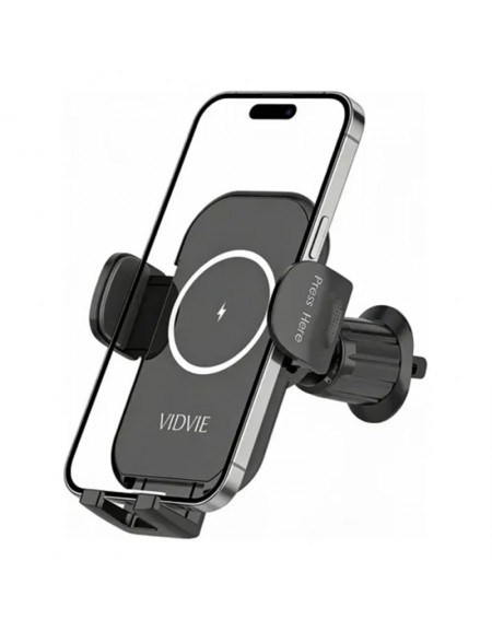 SUPORTE CAR WIRELES CHARGING CAR HOLDER HC1530 15W VIDVIE