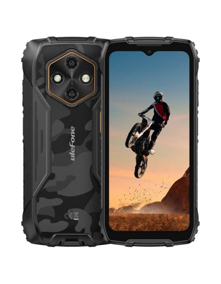 ULEFONE RUGKING 4 PRO 8/256GB PRETO/LARANJA DUAL SIM