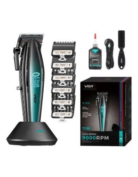 VGR BARBEADOR ELETRICO V-270 PROFISSIONAL 250 MIN RECARREGAVEL