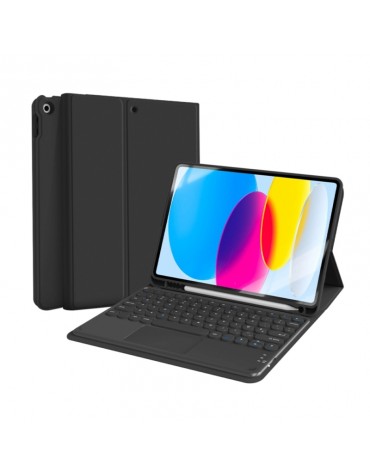 CAPA IPAD 10 10.9 C/TECLADO MZ PRETO