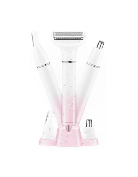 BARBEADOR ELETRICO VGR V-611 3-EM-1 LADY CARREGAVEL