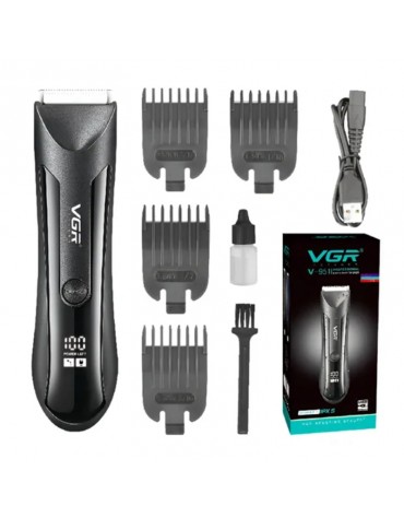CORTADOR DE CABELO VGR/ BARBEADOR ELETRICO V-951 BODY SHAVER AZUL