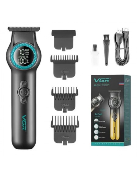VGR CORTADOR DE CABELO BARBEADOR/ ELETRICO V-990 PRETO