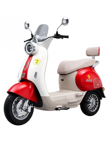 MOTO ELETRICA BLULORY MILAN 20AH 1000W VERMELHO