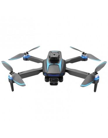 DRONE TQ016 MAX GPS HD C/CONTROL PANTALLA PLEGABLE PRETO/AZUL