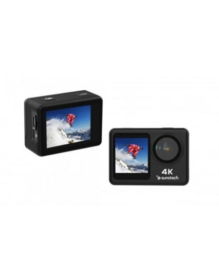 CAMERA ESPORTIVA SPORTS 4K WIFI C/PANTALLA PRETO