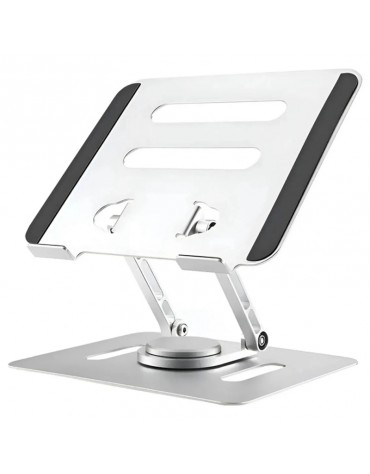 SOPORTE TABLET METAL PLEGABLE B03 360ø SILVER