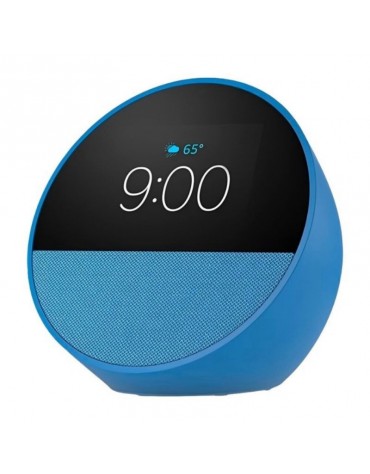 AMAZON ECHO SPOT ALEXA SMART 2024 COM RELOGIO / OCEAN BLUE