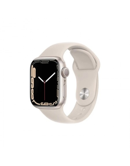 RELOGIO APPLE WATCH S8 45MM SWAP STARLIGHT