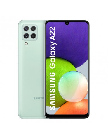 Smartphone Samsung Galaxy A22 4+128GB Dual Sim Verde